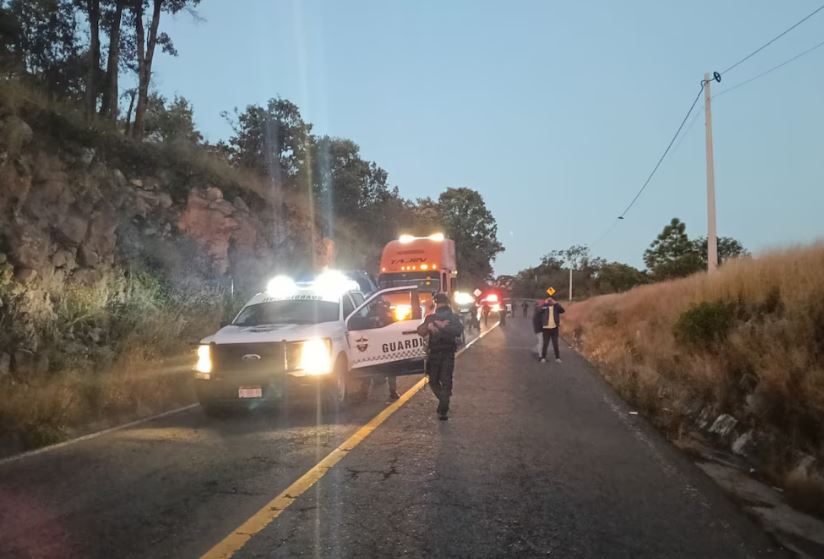 Por: Cortesía Enfrentamientos y bloqueos en Michoacán: ataque armado a policías