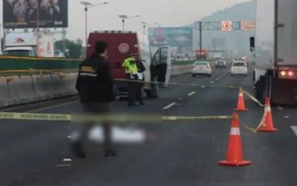 Por: Cortesía Fatal accidente en la México-Pachuca: hombre muere al cruzar la autopista