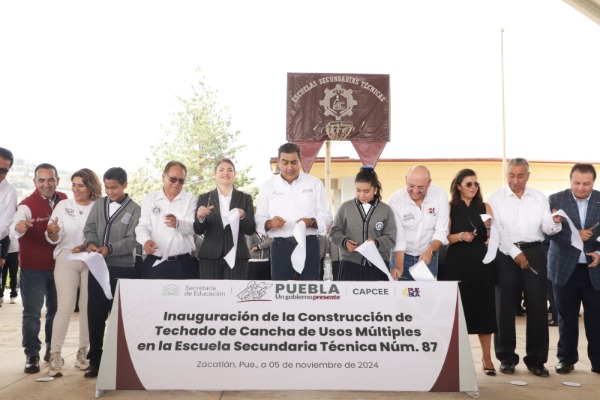 Por: Cortesía Destaca gobernador de Puebla inversiones históricas en mayoría del territorio poblano