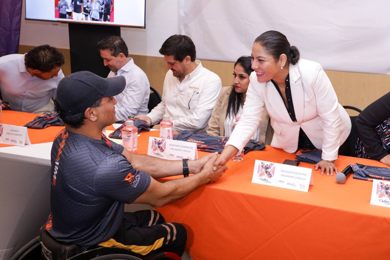 Comunicado oficial San Andrés Cholula sede del Medio Maratón con causa