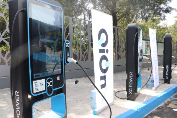 Por: Cortesía Instalan nuevos cargadores para vehículos eléctricos en Puebla