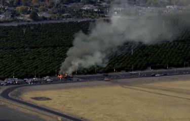 Por: Cortesía Accidente aéreo en Phoenix: Cinco muertos tras choque de avión y vehículo