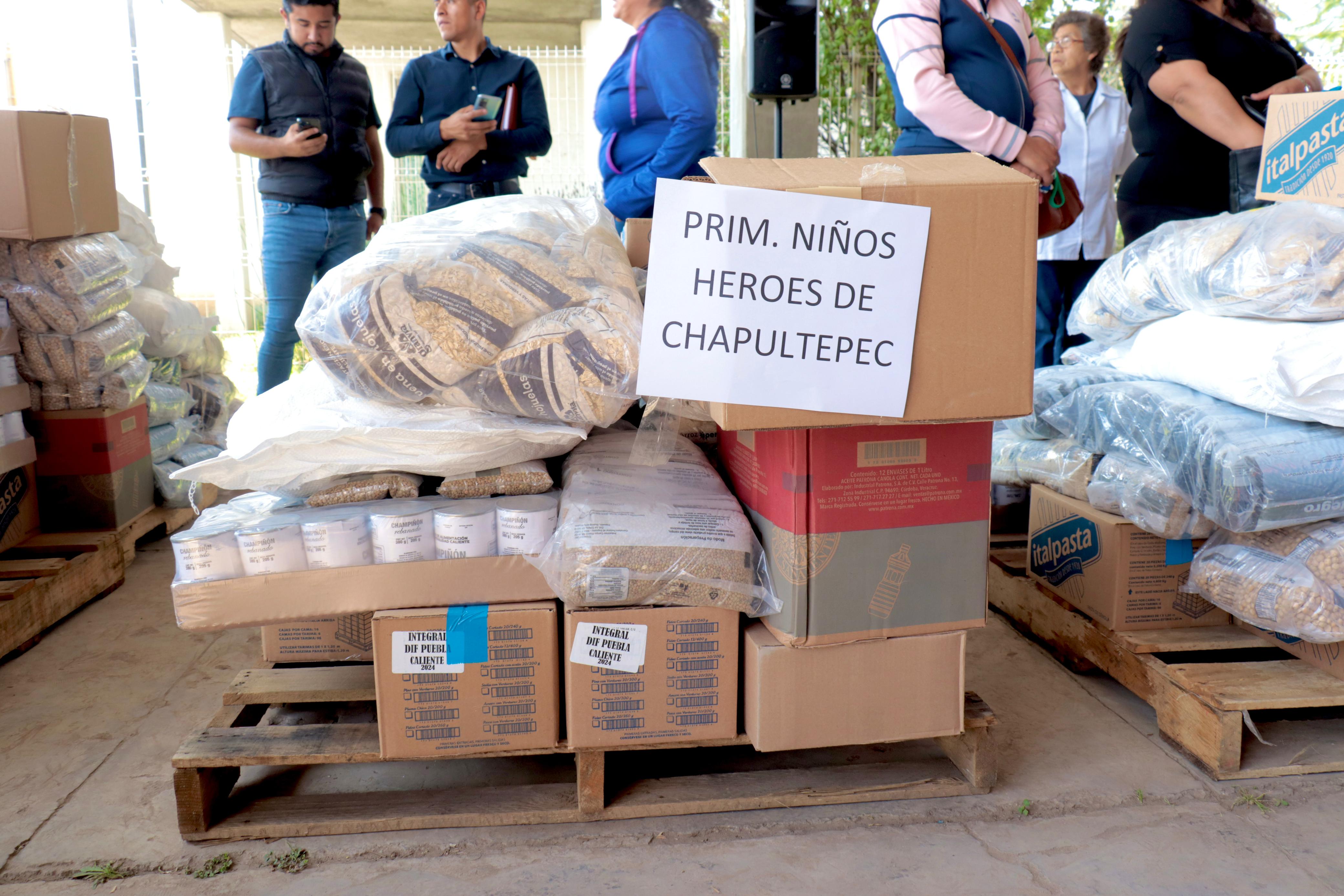 Comunicado oficial Entrega Gobierno de Cholula apoyos del DIF a escuelas del municipio