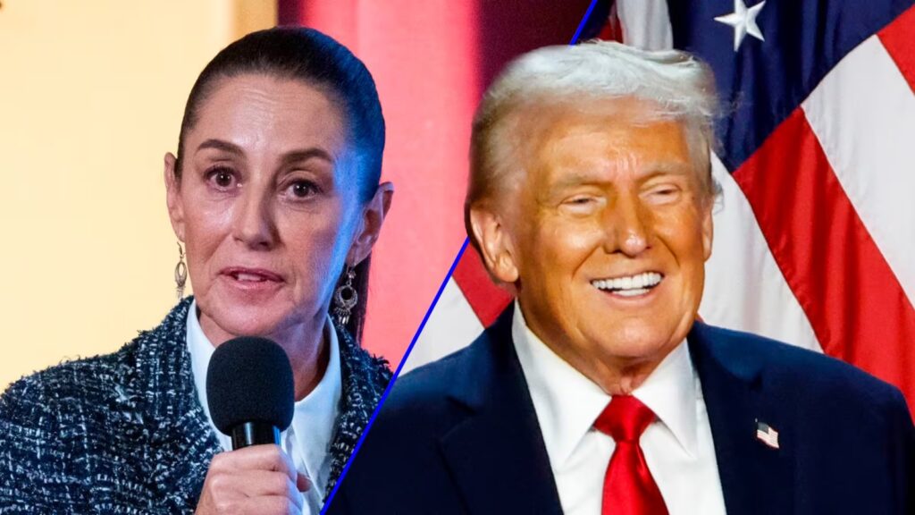 Por: Cortesía Sheinbaum y Trump destacan cooperación en primera llamada oficial entre México y EE.UU.