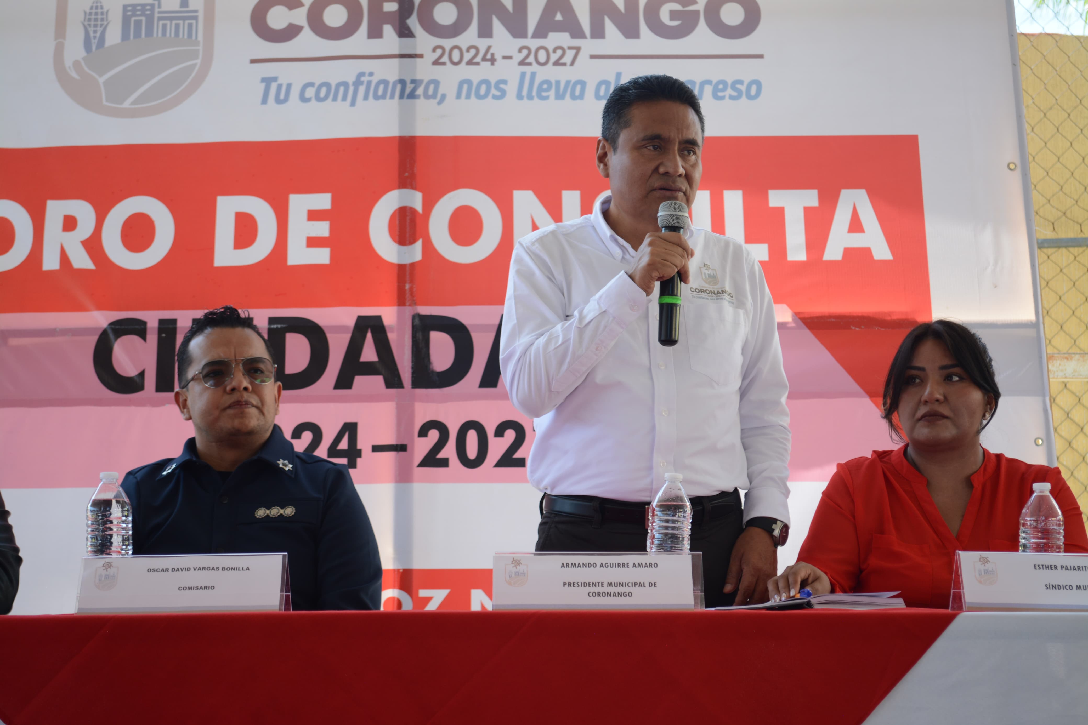 Comunicado oficial Encabezó Armando Aguirre Foros de Consulta Ciudadana en Mihuacán, Ocotlán y Misiones de San Francisco