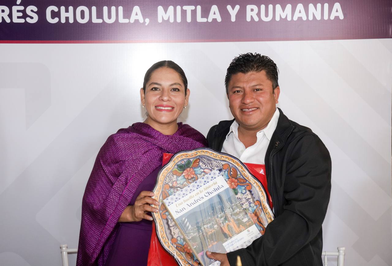Comunicado oficial Extiende Gobierno de San Andrés Cholula lazos de cooperación con Rumania y con Mitla