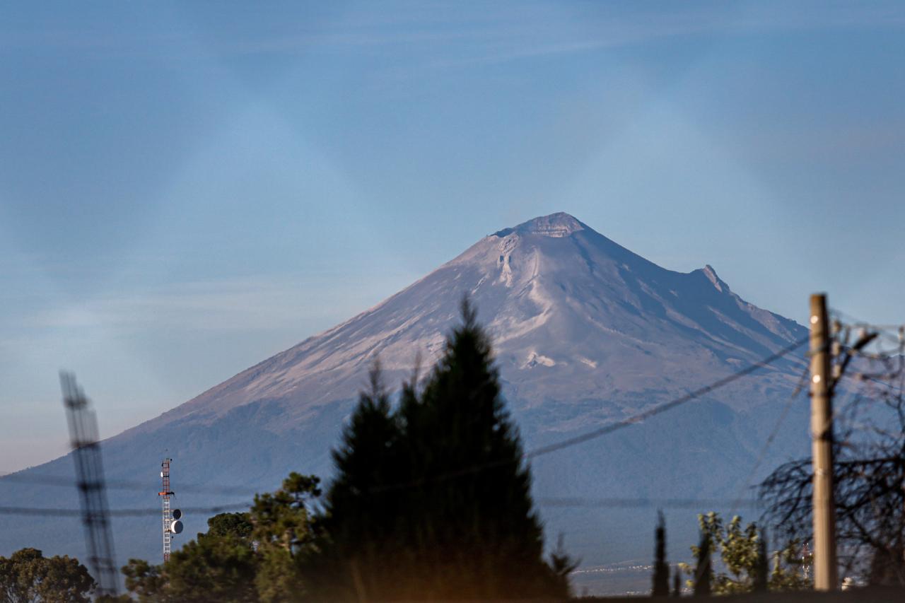Por: Cortesía El volcán Popocatépetl ofrece una pausa: calma tras días de intensa actividad