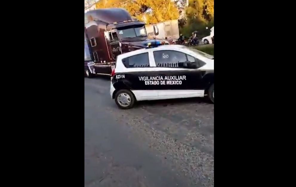 Por: Cortesía Intento de asalto en México-Querétaro deja un custodio fallecido y bloqueo vial