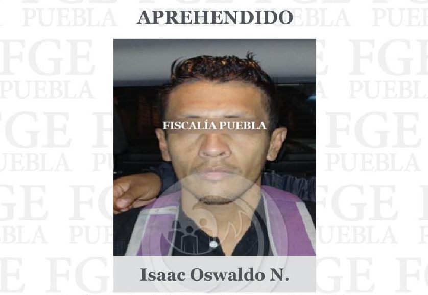 Por: Cortesía Detienen a Isaac Oswaldo N. por Robo Agravado: Justicia en Puebla