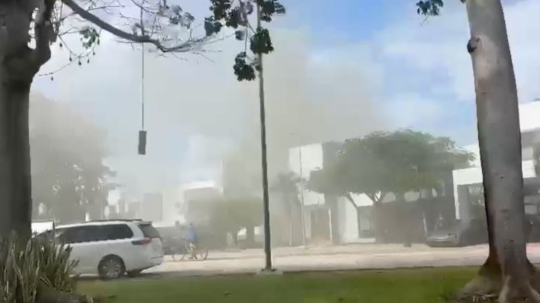 Por: Cortesía Explosión en Residencial Cumbres Cancún deja un muerto y dos heridos graves