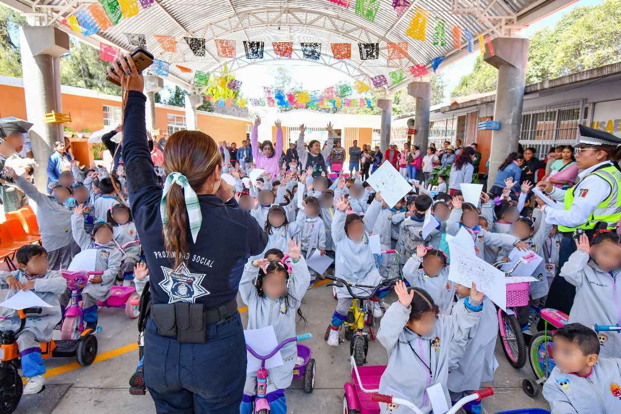 ¡Asegurando el Futuro! Huamantla Fomenta la Seguridad Infantil con Actividades Educativas