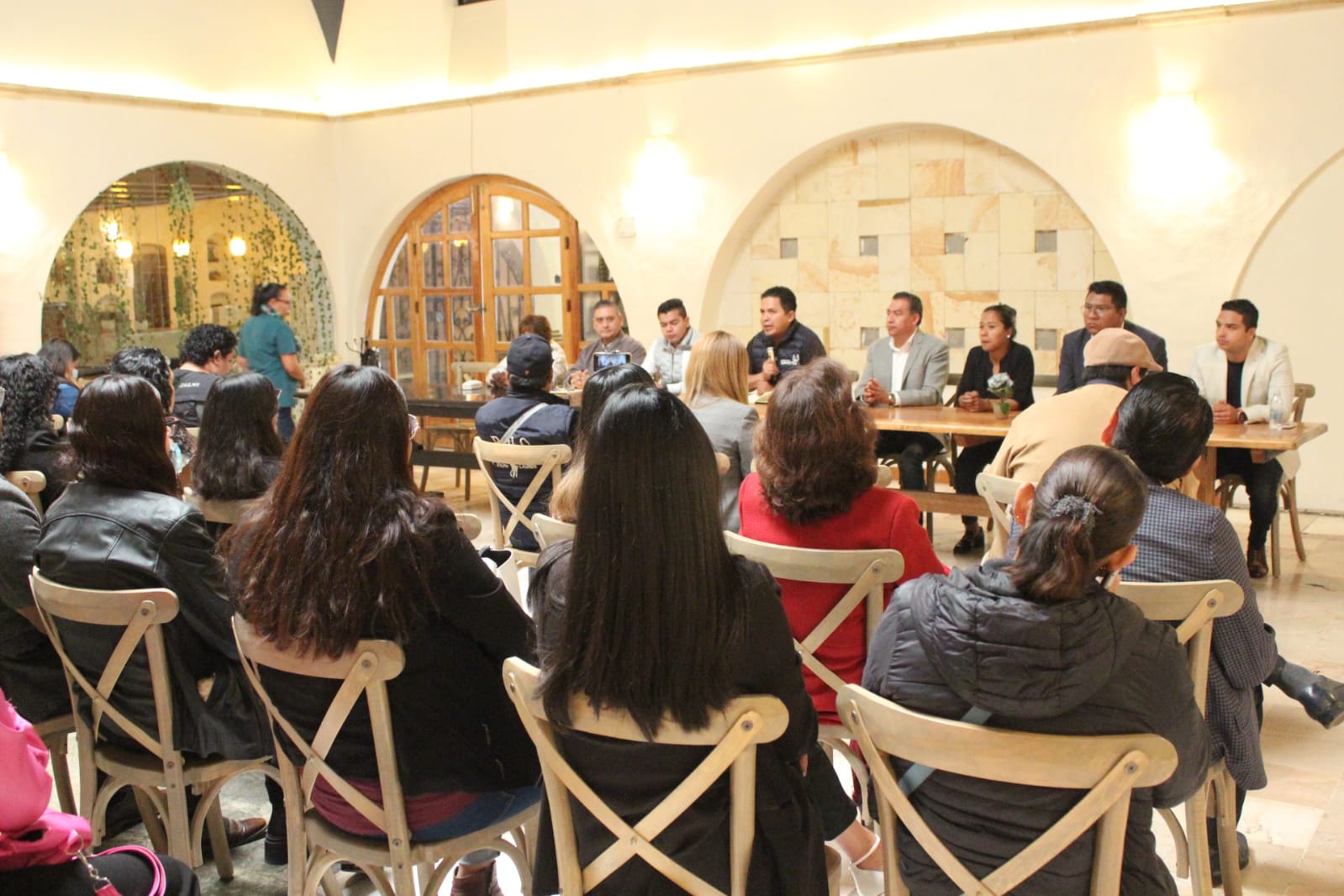 Por: Cortesía Lula Pineda Celebran triunfo de Tonantzin Fernández en el sector salud de San Pedro Cholula