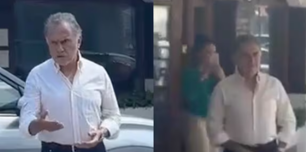 Por: Cortesía Yunes Linares es increpado en Veracruz por su apoyo a Morena