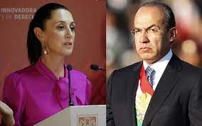 Por: Cortesía Sheinbaum critica el cinismo de Calderón sobre la lucha contra el narco