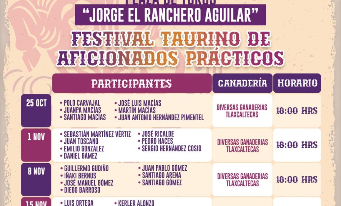 Por: Cortesía ¡Vive la Tradición! Eventos Taurinos y Culturales en Tlaxcala 2024