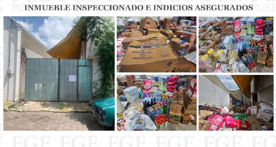 Por: Cortesía Fiscalía de Puebla recupera mercancía robada tras secuestro exprés