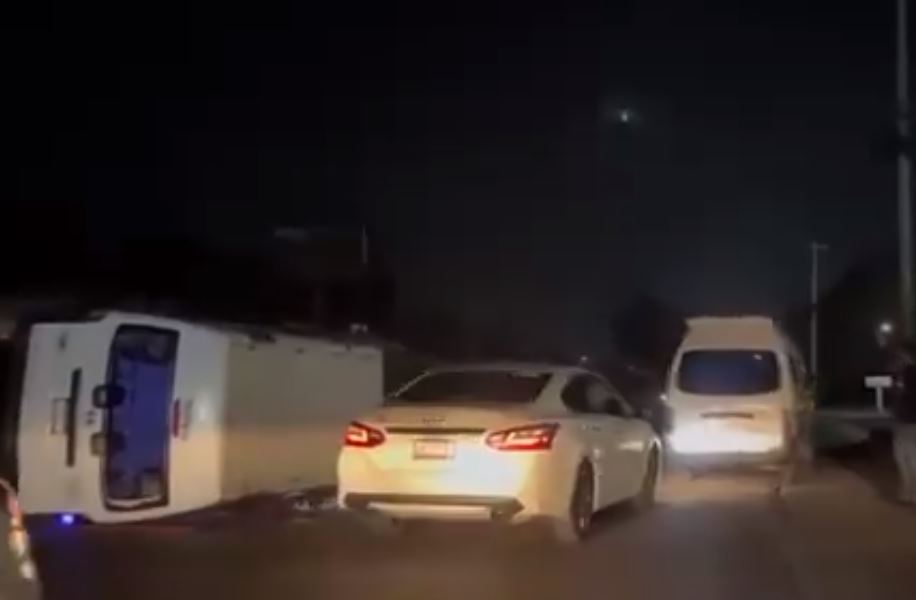 Por: Cortesía Accidente en la México-Querétaro deja 10 heridos y genera caos vial