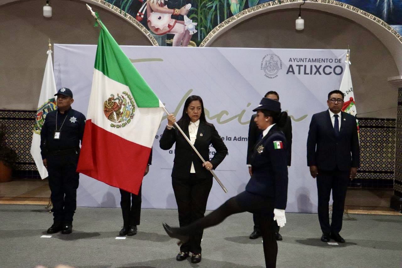 Por: Cortesía Ariadna Ayala lidera nuevo mando en Seguridad Pública de Atlixco