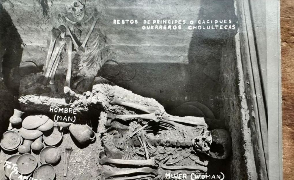 Por: Cortesía Descubre el Altar de los Cráneos Esculpidos en Cholula por tiempo limitado