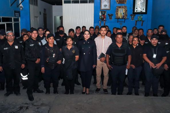 Por: Cortesía Lula Pineda Compromiso con la Seguridad Ciudadana en San Pedro Cholula: Tonantzin Fernández