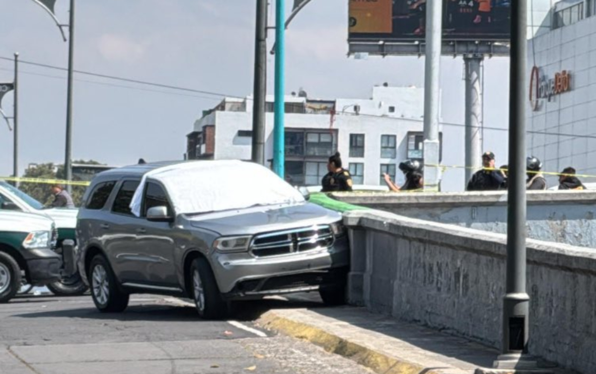 Por: Cortesía Mujer privada de la vida en un intento de robo en el Viaducto Miguel Alemán, CDMX