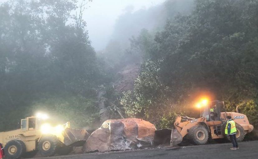 Por: Cortesía Autopista 150D cerrada parcialmente por derrumbe: precauciones y desvíos