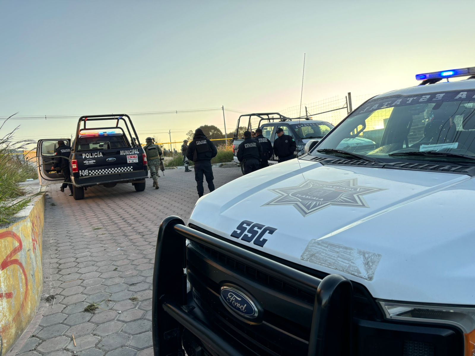 Por: Cortesía Hallan cuerpo envuelto en bolsas en San Pablo del Monte