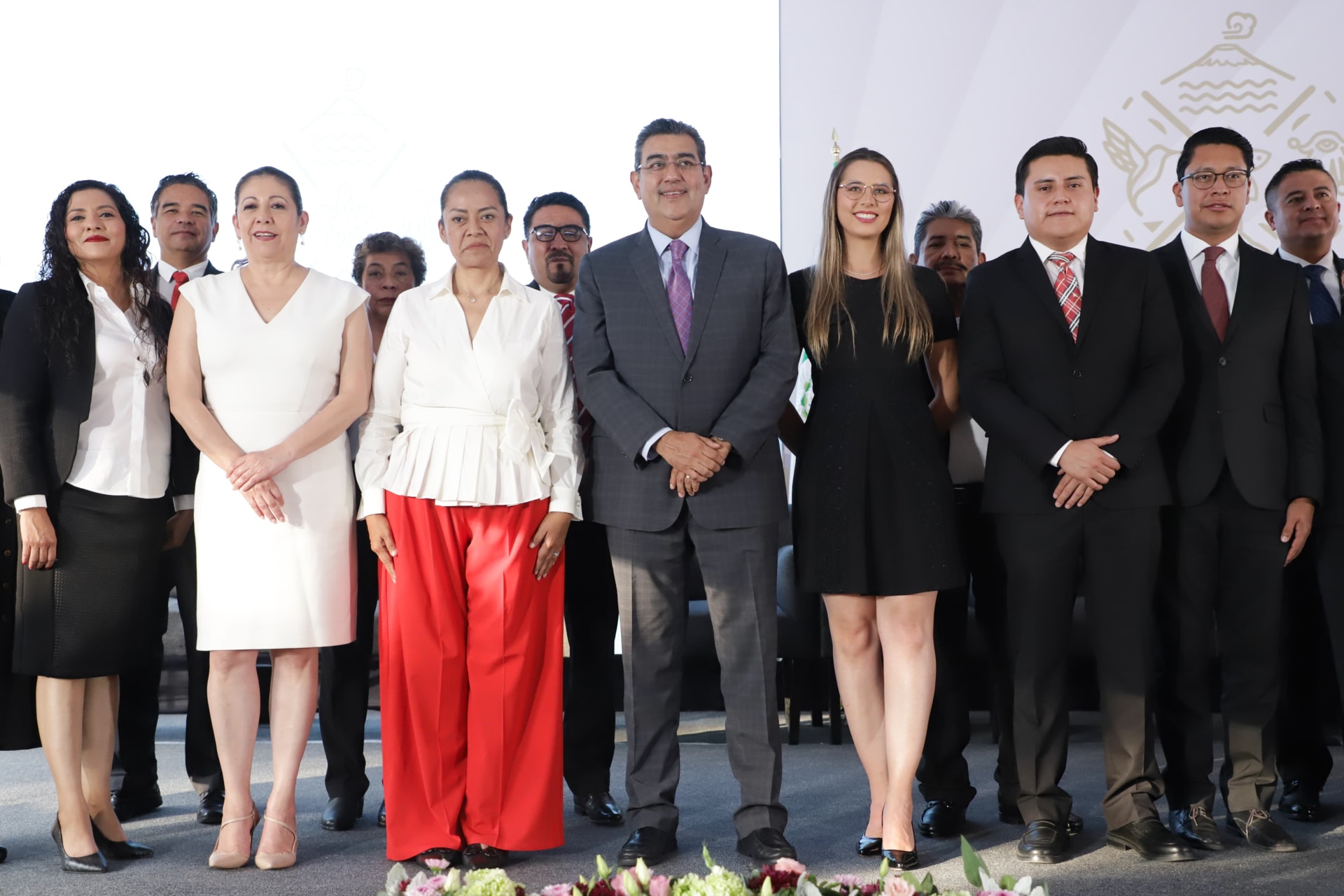 Por: Cortesía Sergio Salomón llama a la unidad en la toma de protesta de nuevos alcaldes