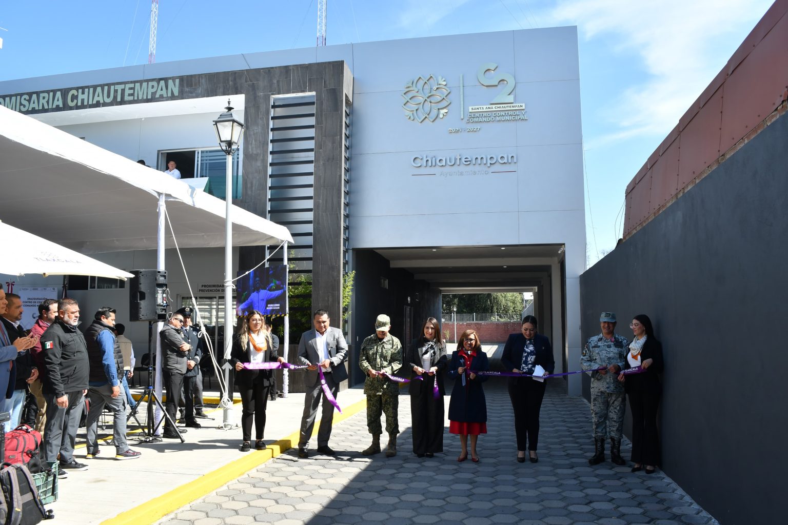 Chiautempan inaugura nuevo C2: Tecnología y capacitación para más seguridad