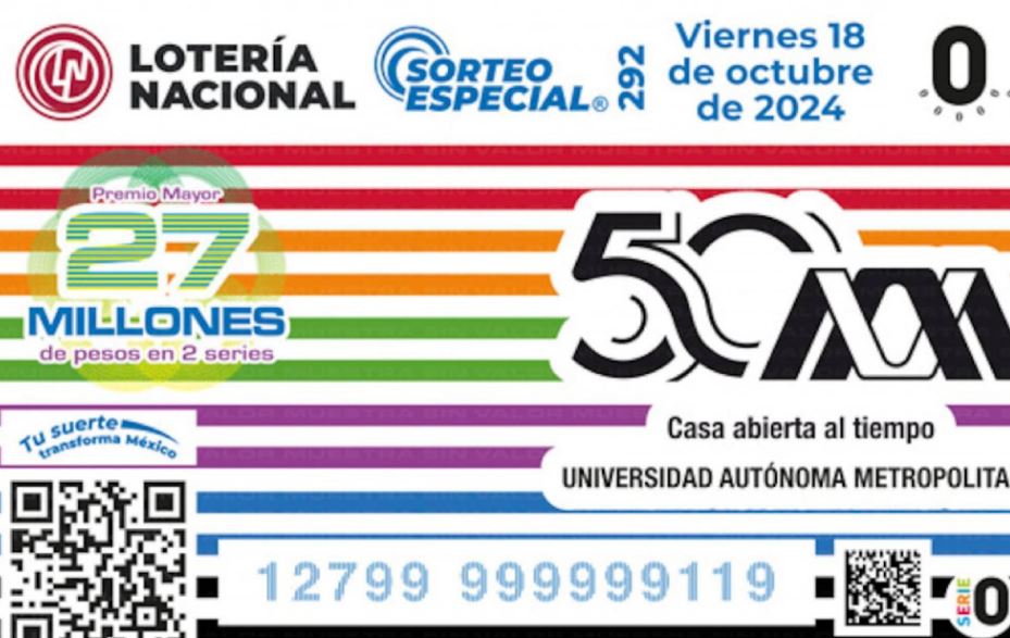 Por: Cortesía Premio Mayor de Lotería Nacional vuelve a caer en Veracruz: 13.5M