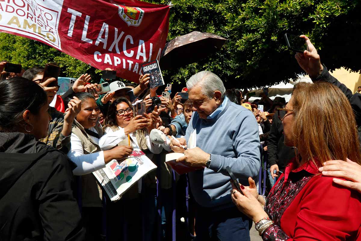 Culmina sexenio de AMLO con aprobación del 60% de tlaxcaltecas