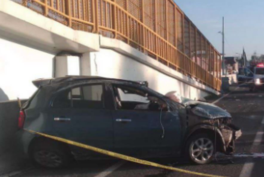 Por: Cortesía Accidente mortal en la autopista México-Pachuca deja una persona muerta