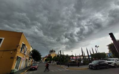 Por: Cortesía Para este martes pronostican chubascos en Tlaxcala