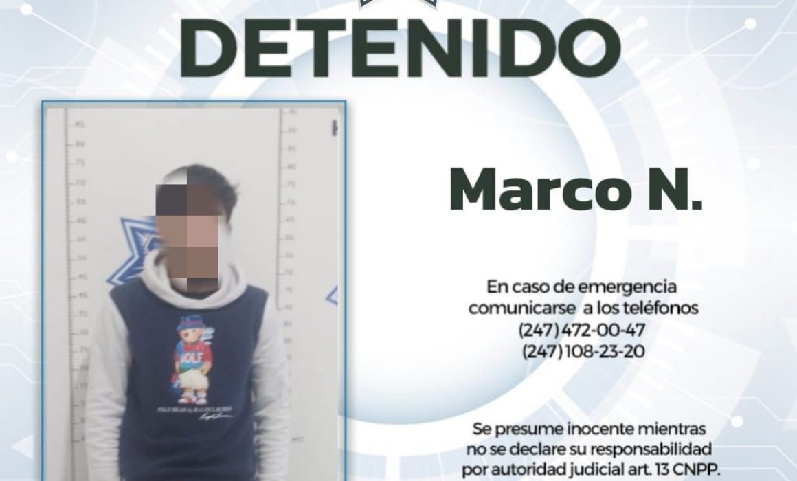 Por: Cortesía Conductor ebrio es detenido por la Policía de Huamantla