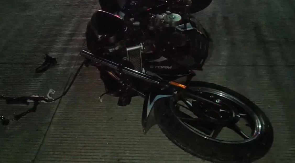 Por: Cortesía Motociclista fallece tras derrapar en la autopista México-Puebla: tráfico intenso