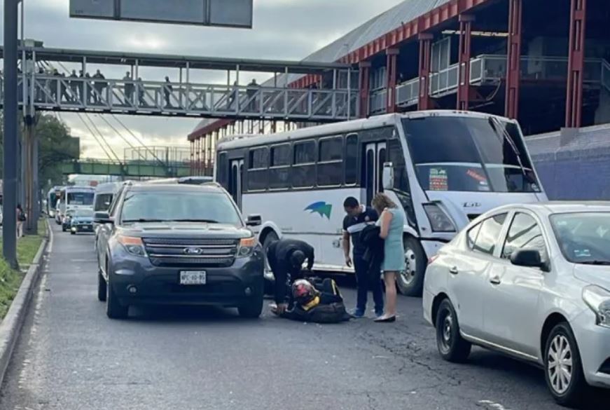 Por: Cortesía Accidente en Calzada Zaragoza afecta tránsito cerca del Metro Canal de San Juan