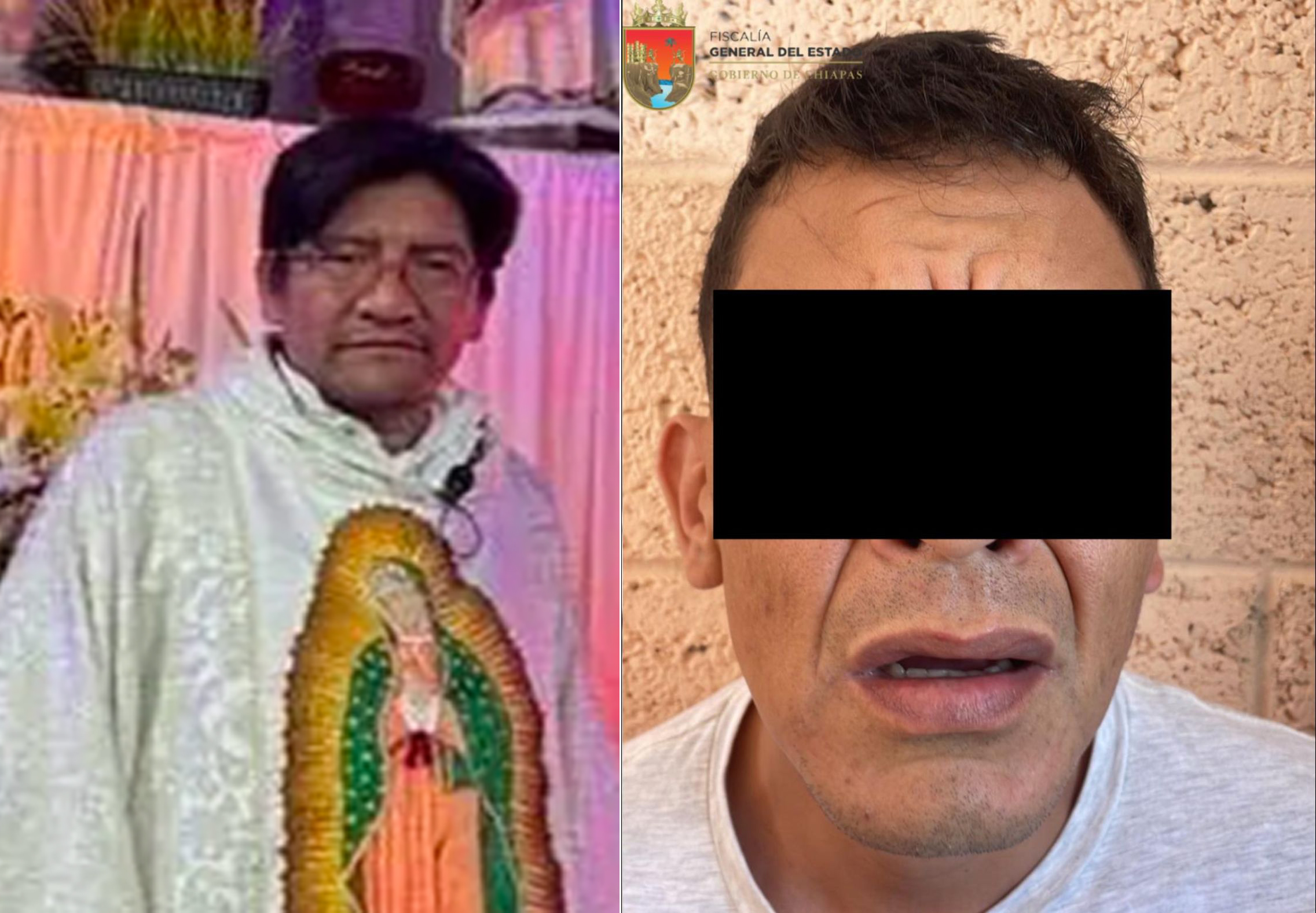 Por: Cortesía Detenido el autor del homicidio del padre Marcelo Pérez en Chiapas