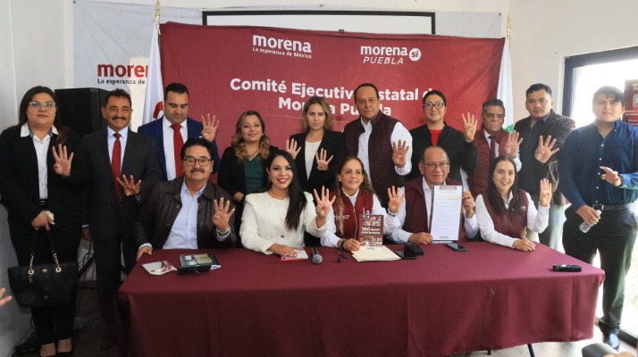 Por: Cortesía Morena renovará dirigencia en Puebla el 16 de noviembre