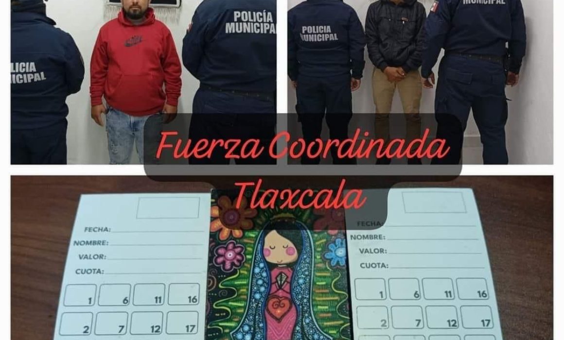 ¡Alerta en Tetla! Detienen a colombianos por operar préstamos "gota a gota"