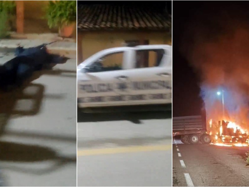 Por: Cortesía Enfrentamientos armados en Tecpan de Galeana: ataques a policía y bloqueos en la carretera Acapulco-Zihuatanejo