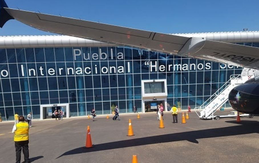 Por: Cortesía Suspenden vuelos en Aeropuerto de Puebla por ceniza del Popocatépetl