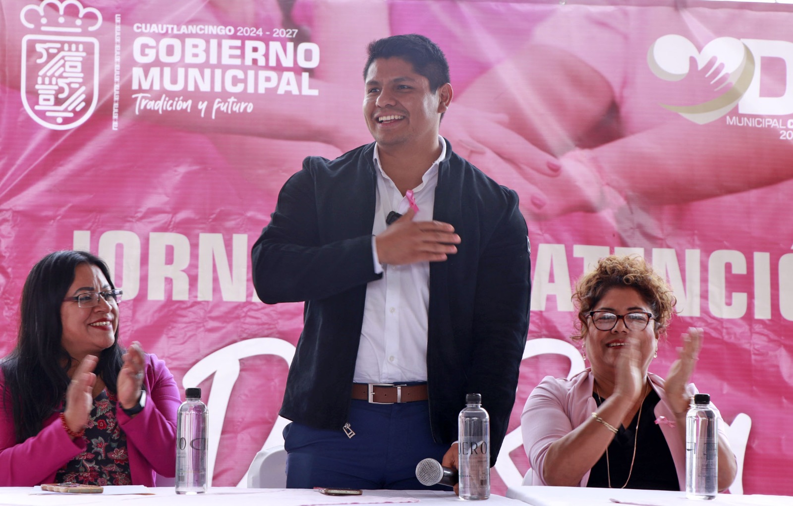 Comunicado oficial Inaugura Omar Muñoz “Jornada de Atención Día Rosa”