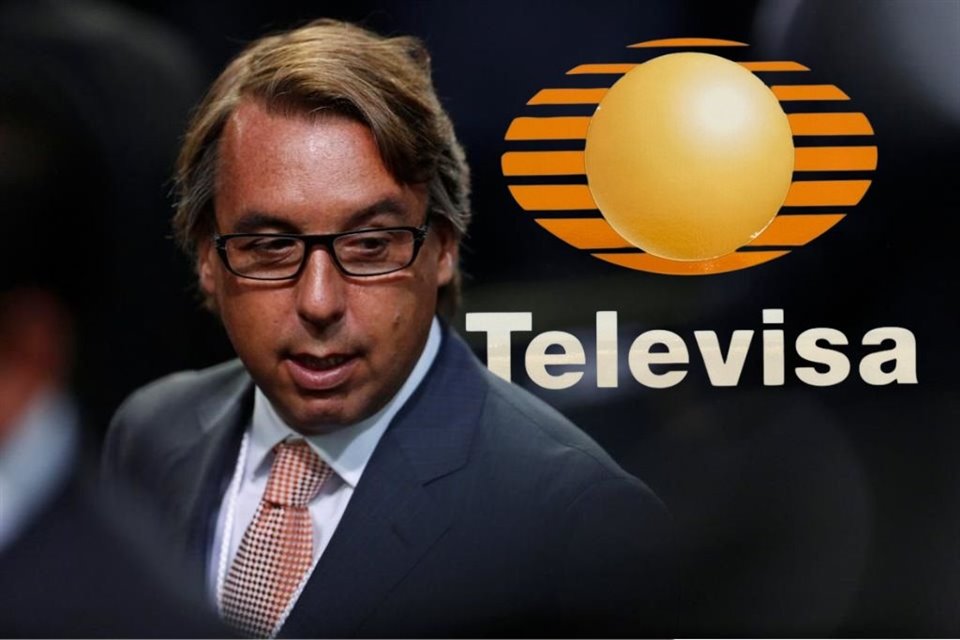 Por: Cortesía Acciones de Televisa caen tras licencia de Emilio Azcárraga por investigación en EE.UU.
