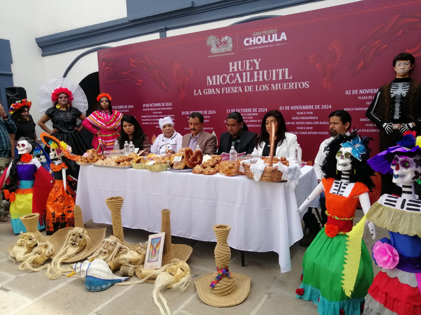 Por: Cortesía Lula Pineda  “Huey Miccailhuitl, la gran fiesta de los muertos”: Del 28 de octubre al 3 de noviembre