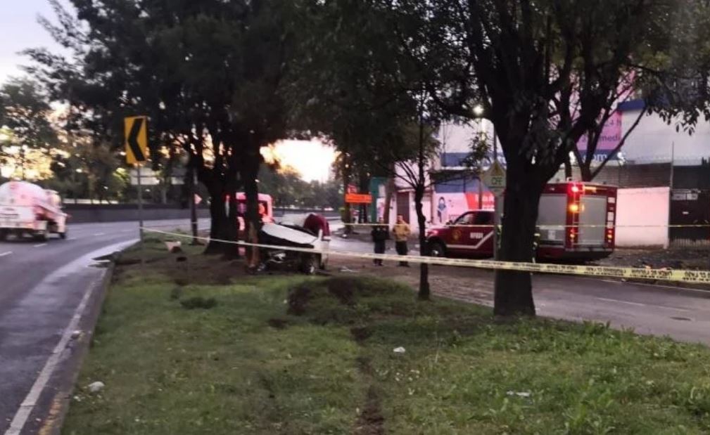 Por: Cortesía Choque fatal en Avenida 608 rumbo al Centro de CDMX afecta circulación