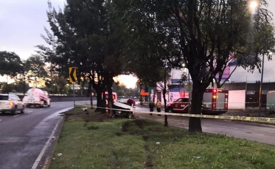 Por: Cortesía Fatal accidente en Gustavo A. Madero: un muerto y un herido en choque