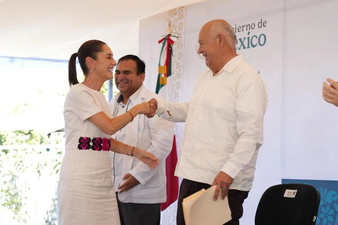Por: Cortesía Claudia Sheinbaum inaugura hospital con atención universal en Mulegé