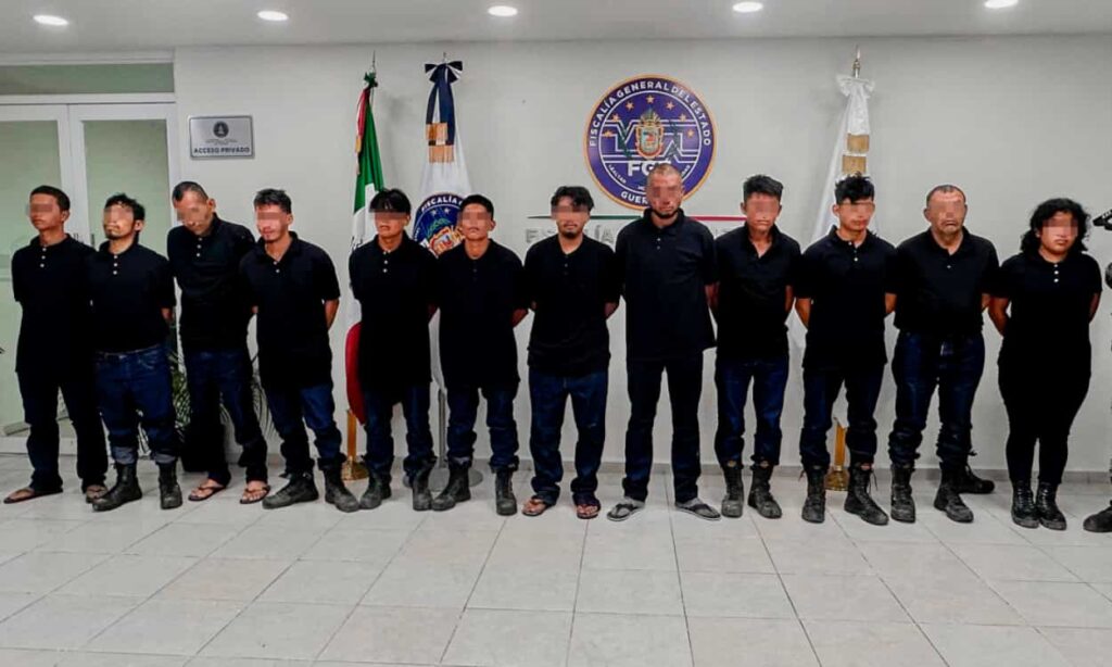 Por: Cortesía Detención de 15 presuntos sicarios en Guerrero; Varios eran extranjeros