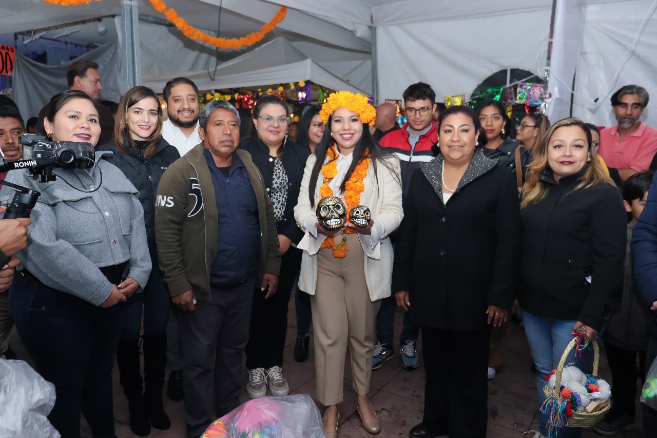 Comunicado oficial Inauguran en San Pedro Cholula el "Huey Miccailhuitl, la Gran Fiesta de los Muertos"