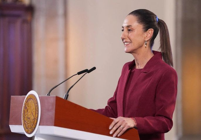 Por: Cortesía Claudia Sheinbaum: Reducción del 40.38% en delitos de alto impacto en México